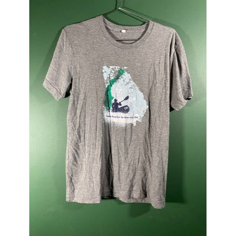 Chattahoochee River Keeper - Men's Grey Georgia Graphic T-Shirt - Size M